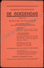 Picture of De Goedendag. Jrg 1, Nr. 1, Februari 1939