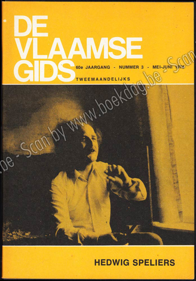 Image de De Vlaamse Gids. Jg. 60, nr. 3. Mei-juni 1976. Hedwig Speliers