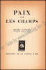 Afbeeldingen van Paix sur les champs