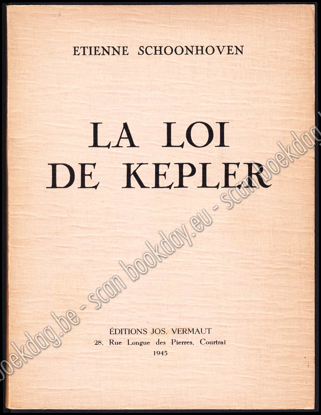 Image de La loi de Kepler. Envoi de l'auteur signé