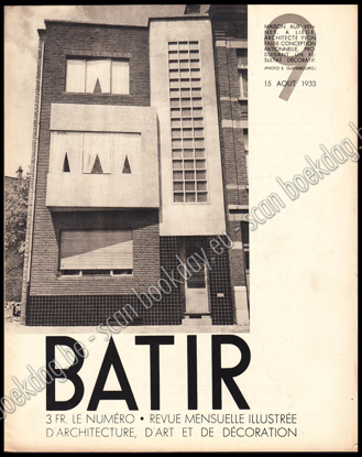 Image de Batir 9. Revue Mensuelle illustrée d`architecture, d`art et de décoration