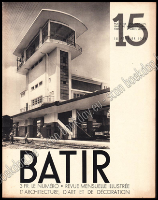 Image de Batir 15. Revue Mensuelle illustrée d`architecture, d`art et de décoration