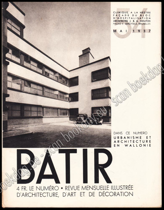 Image de Batir 54. Revue Mensuelle illustrée d`architecture, d`art et de décoration