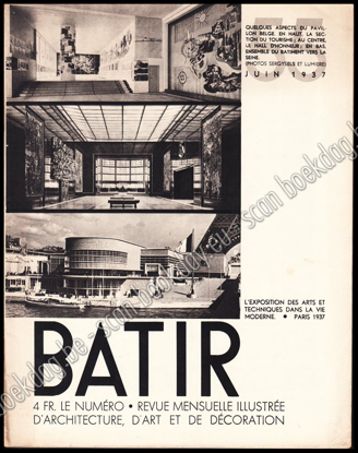 Image de Batir 55. Revue Mensuelle illustrée d`architecture, d`art et de décoration