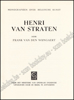 Image de Henri Van Straten. Monografieën over Belgische Kunst