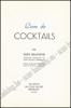 Image de Livre de Cocktails