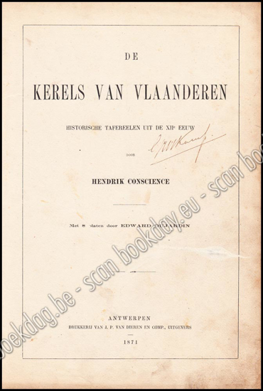 Image de De Kerels van Vlaanderen. Historische tafereelen uit de XIIe eeuw