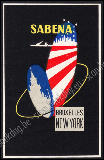 Image de Sabena - Bruxelles - New-York