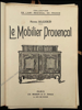 Picture of Le Mobilier Provençal