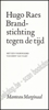 Image de Brandstichting tegen de tijd. Gesigneerd