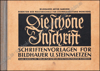 Image de Die Schöne Inschrift. Textband + Bilderband