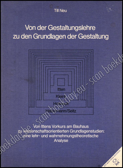 Picture of Von der Gestaltungslehre zu den Grundlagen der Gestaltung