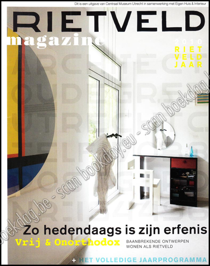 Image de Rietveld magazine. 2010 Rietveld jaar