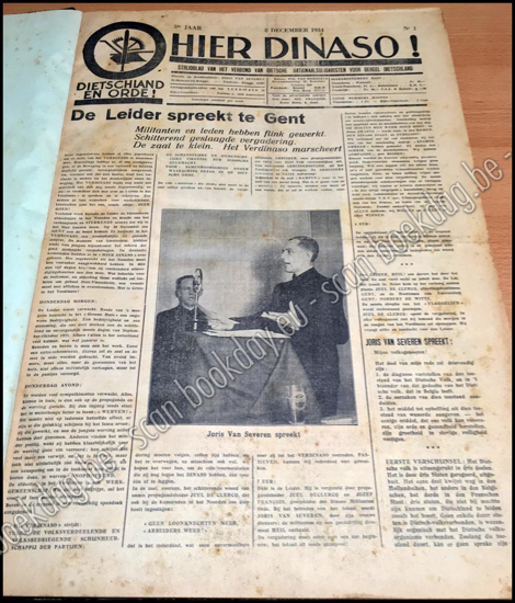 Image de Hier Dinaso ! 3de jaargang 1934-35