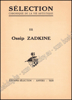 Afbeeldingen van Sélection. Cronique de la vie artistique. III Ossip Zadkine. Année 7, Cahier 3. Octobre 1928