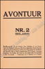 Image de Avontuur. Jrg 1, Nrs. 1, 2, 3 & bio, februari, maart, april 1928. Fac-Simile uit 1979