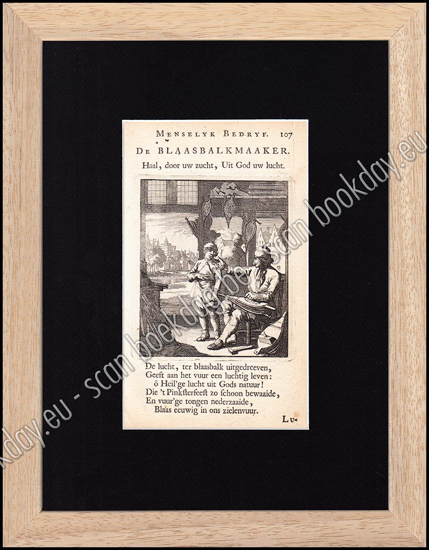 Picture of DE BLAASBALKMAAKER - Jan en Kasper LUIKEN [°1649*1712] [°1672*1708]