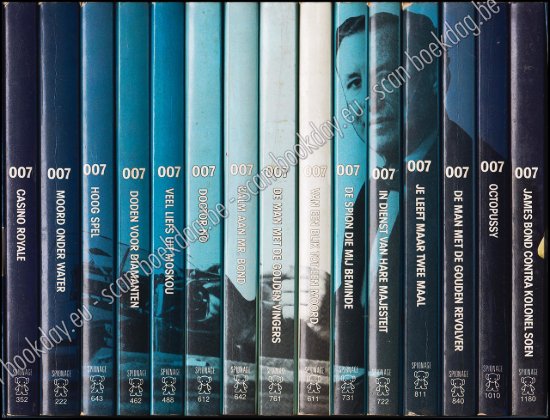 Afbeeldingen van James Bond 007 - Box editie - 15 x  Zwarte Beertjes boeken