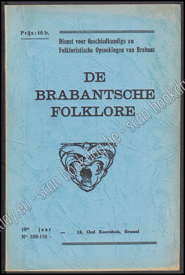 Image de De Brabantsche Folklore, 19de jaar, nr 109-1110 - 111-112 - 113 - 114