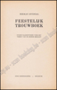 Picture of Feestelijk Trouwboek