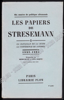 Image de LES PAPIERS DE STRESEMANN - 3 VOLUMES - TOMES I+II+III Complete