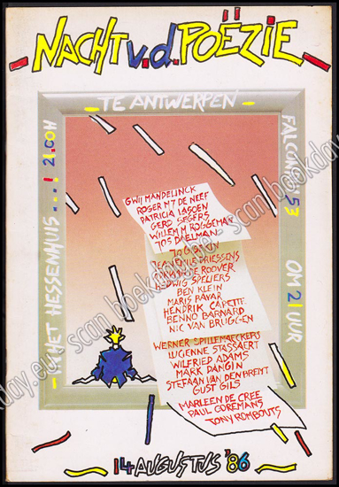 Image de 1ste Nacht v. d. Poëzie te Antwerpen 14 augustus 1986