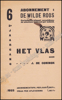 Picture of De Wilde Roos. Jrg 3, Nr. 6 , 1925. Het Vlas