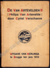 Image de De Van Artevelden I & II. Jacob Van Artevelde & Philips Van Artevelde. 2 Delen kompleet