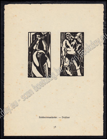 Picture of Joris MINNE. Zakkenmaakster & Dokker. 1930