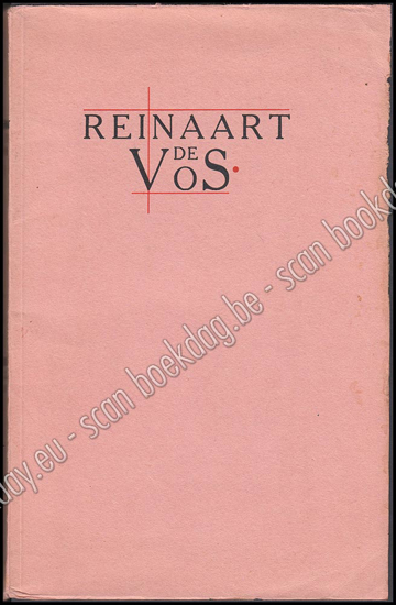 Picture of Reinaart de Vos. Gravures van Joris Minne