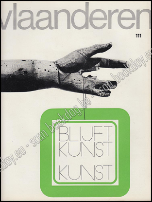 Picture of Vlaanderen. Jg. 19, nr. 111. 1970. Blijft kunst kunst