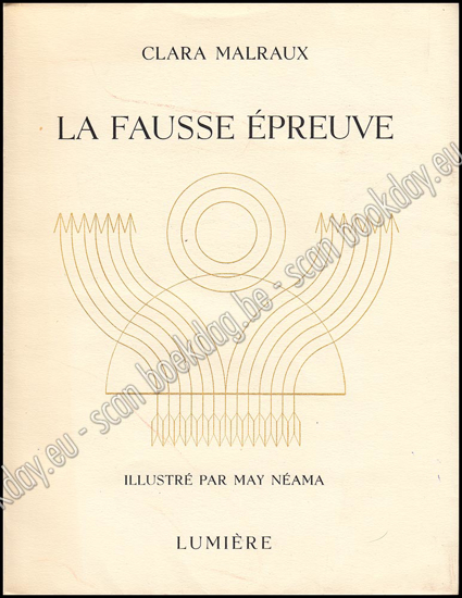 Afbeeldingen van La fausse épreuve. Dessinées par May Néama