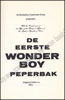 Image de De eerste Wonderboy peperbak