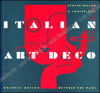 Image de Italian Art Deco. Graphic design between the wars