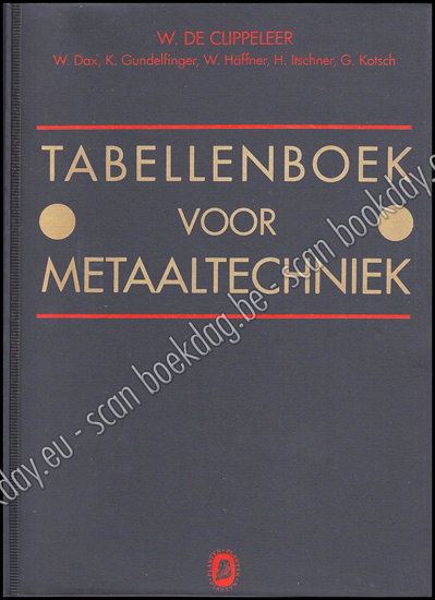 Image de Tabellenboek voor metaaltechniek