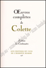 Picture of Œuvres complètes de Colette en 16 volumes