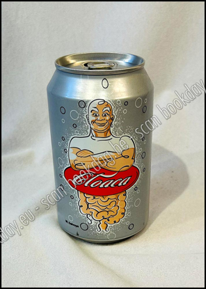 Picture of Wim Delvoye - Cloaca Mr. Clean. Limited edition Coca-Cola light blik