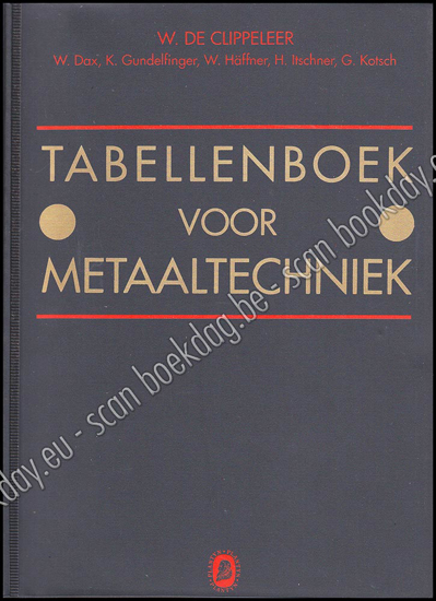 Picture of Tabellenboek voor metaaltechniek