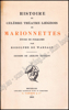 Afbeeldingen van Histoire du célèbre théatre liégeois de Marionnettes Un phénomène folklorique unique propre au pays de Liège. Etude de folklore