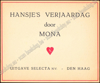 Image de Hansje's verjaardag. 1941