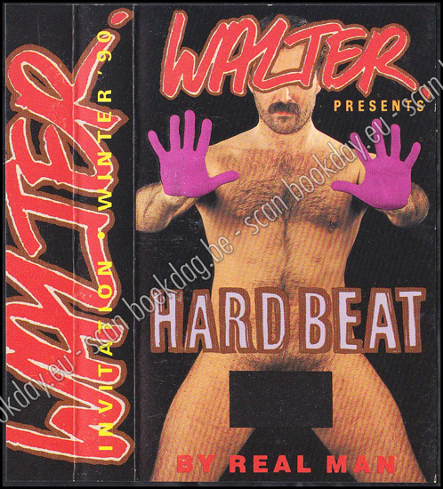 Picture of Walter presents Hard Beat by Real Man. Invitation Winter '90. Walter Van Beirendonck