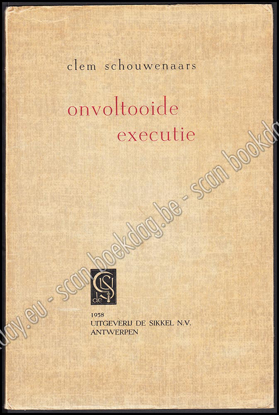 Image de Onvoltooide executie. 1ste druk
