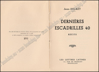 Image de Dernières escadrilles 40. Récits