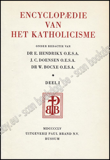 Picture of Encyclopædie van het katholicisme. A-G/H-M/N-Z
