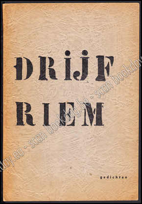 Image de Drijfriem. Gedichten. Met opdracht