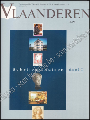 Picture of Vlaanderen. Nr. 269. Jg. 47, nr. 1, januari-februari 1998. Schrijvershuizen deel I