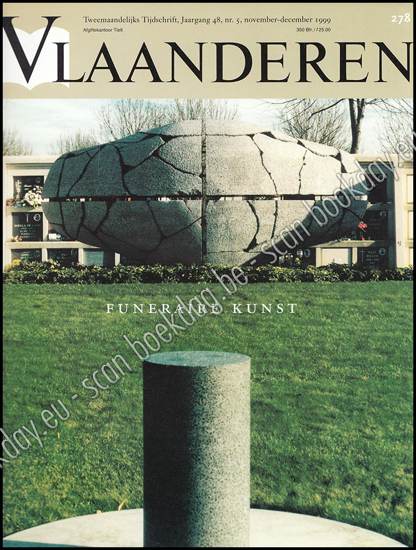 Picture of Vlaanderen. Nr. 278. Jg. 48, nr. 5, november-december 1999. Funeraire kunst