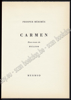 Afbeeldingen van Carmen. Hors-texte de Picasso