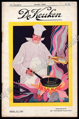 Image de De Keuken. Maandschrift der Volmaakte Huisvrouw. Jrg 2. Nr. 12, maart 1928
