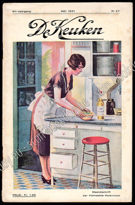 Image de De Keuken. Maandschrift der Volmaakte Huisvrouw. Jrg 5. Nr. 47, mei 1931